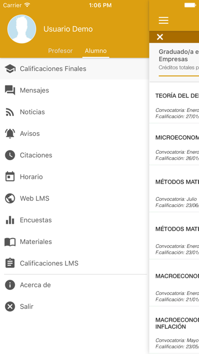 Academic Mobile TecnoCampus Screenshot 2 - AppWisp.com Academic Mobile TecnoCampus Screenshot 2 - AppWisp.com
