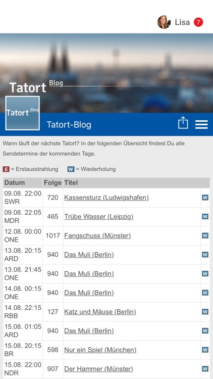 Tatort-Blog