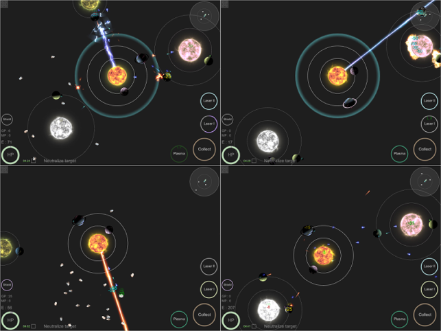 Captura de tela do MySolar - Construa seus planetas