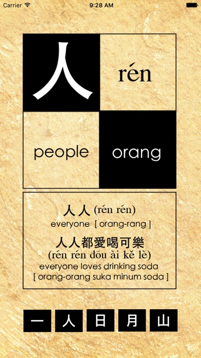 Learn Chinese Character screenshot 2