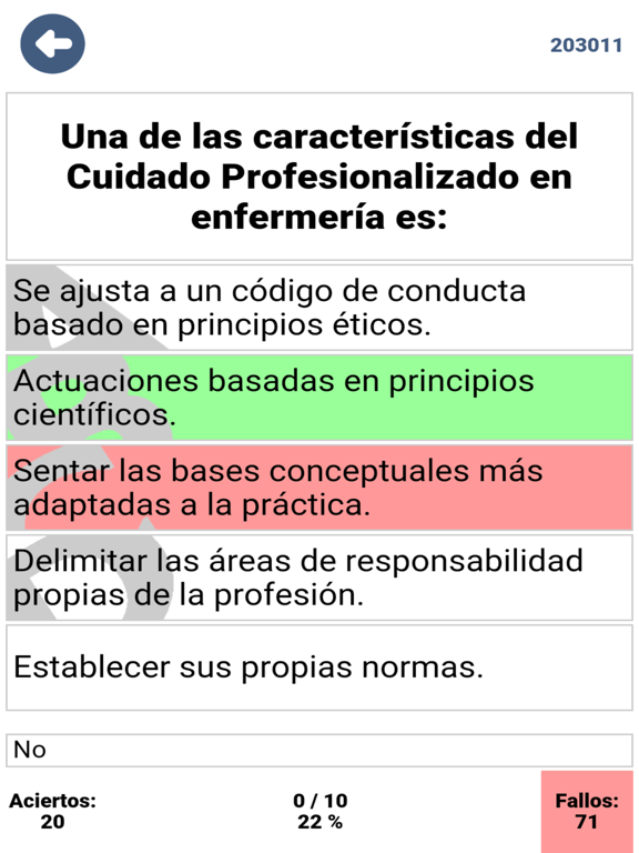 Screenshot #5 pour Preguntas Examen EIR