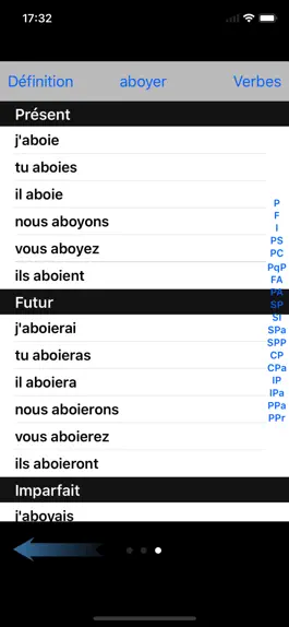 Game screenshot JeConjugue apk