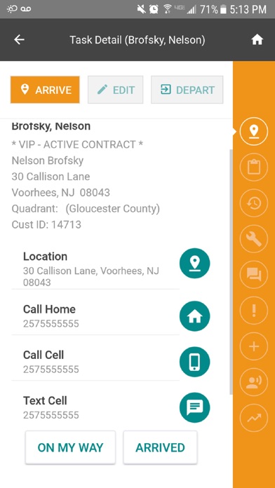 Evosus Mobile Service v4 screenshot 3