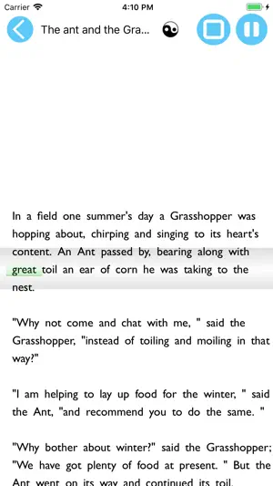 the reader screenshot 1