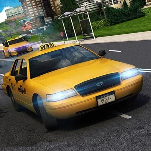 Taxi Cab City Simulator 2018 icon