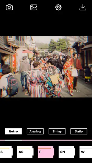 Скриншот Filmlike Kyoto на iPhone 9