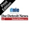 This is an exact digital replica of the Detroit News printed newspaper