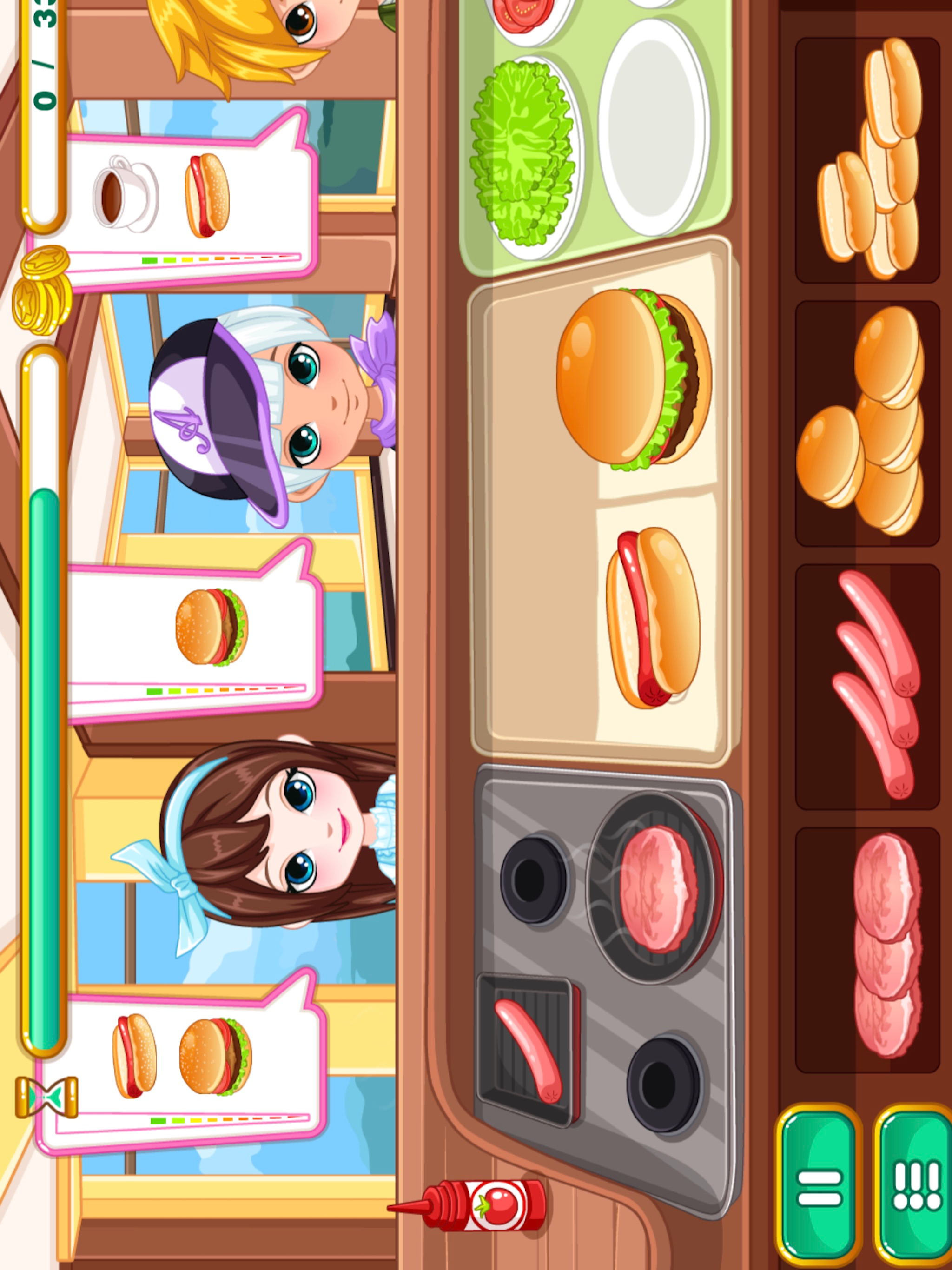 Burger Hotdog Shop Simulator