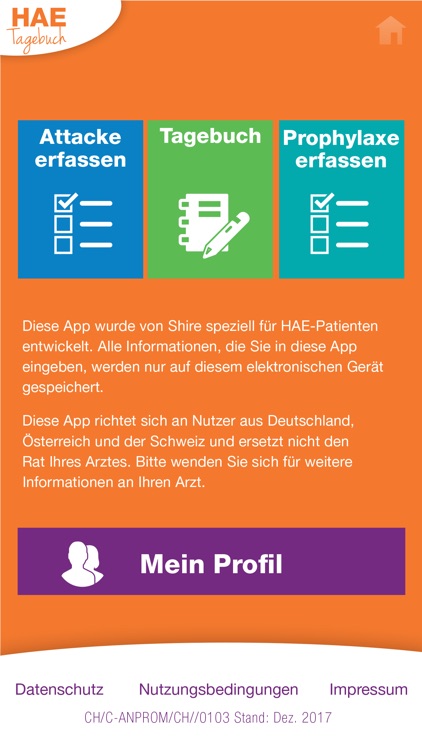 HAE Tagebuch Schweiz