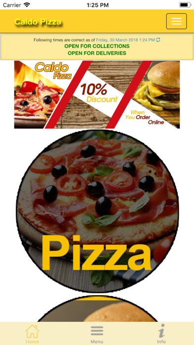 How to cancel & delete Caldo Pizza from iphone & ipad 1