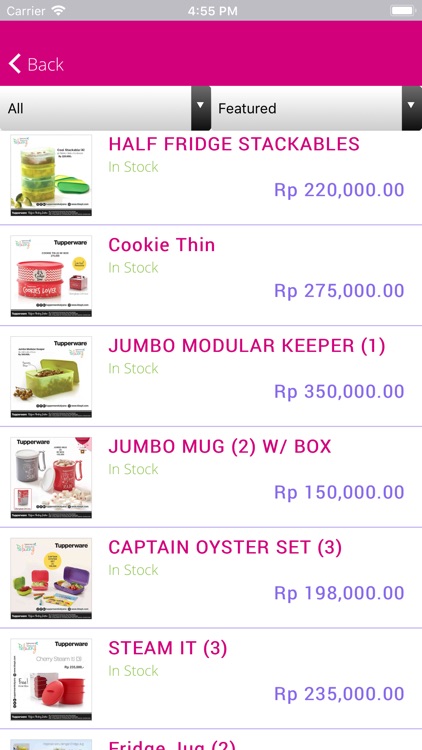 Tupperware Kalyana screenshot-3