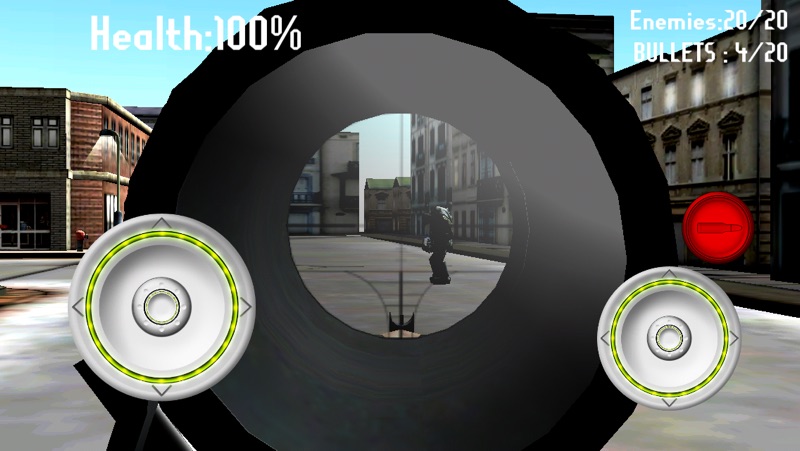 3d Modern City Crime FPS Sniper screenshot 2