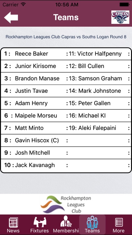 Central Queensland RLC screenshot-3