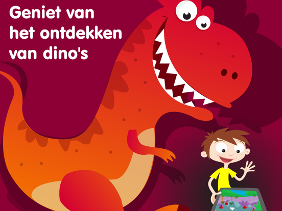 Planet Dino – Dinosaurus iPad app afbeelding 1