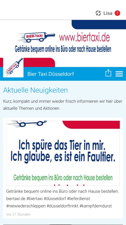 Bier Taxi Düsseldorf