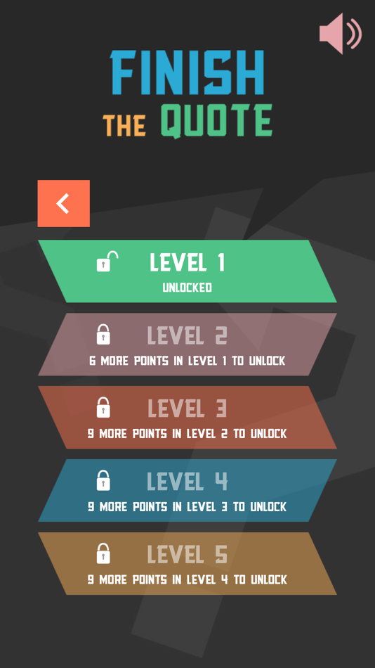 #3. Finish The Quote (iOS) 由: Daniel Baczkowski