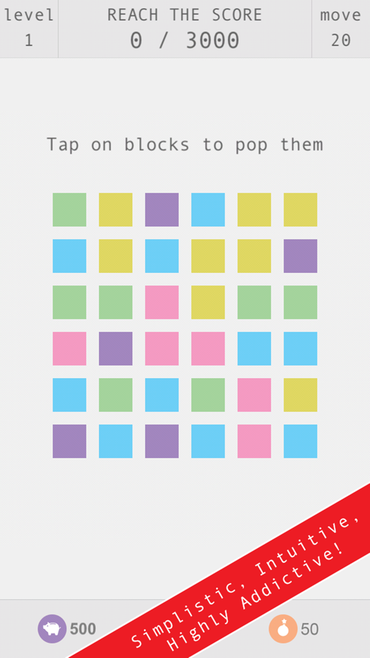 #1. Little Blocks - block popping puzzle games (iOS) 来自: ThinkCube Inc.