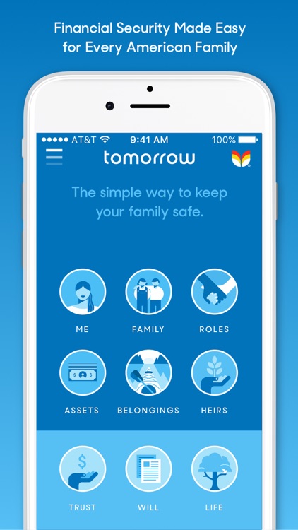 Tomorrow - The simple way to keep your family safe screenshot-0
