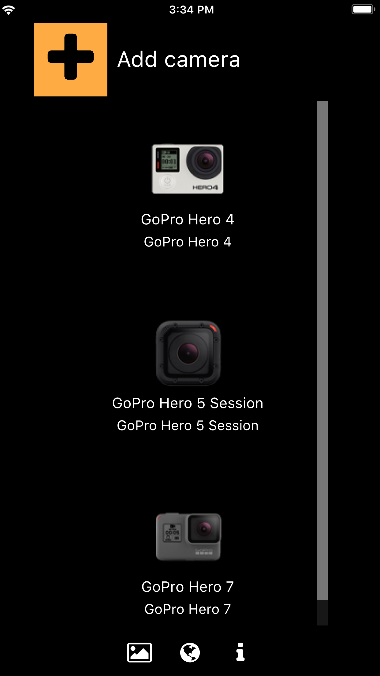 Camera Remote for GoPro