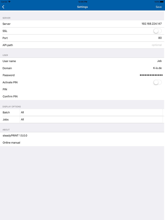 Screenshot #6 pour sP SecurePrint