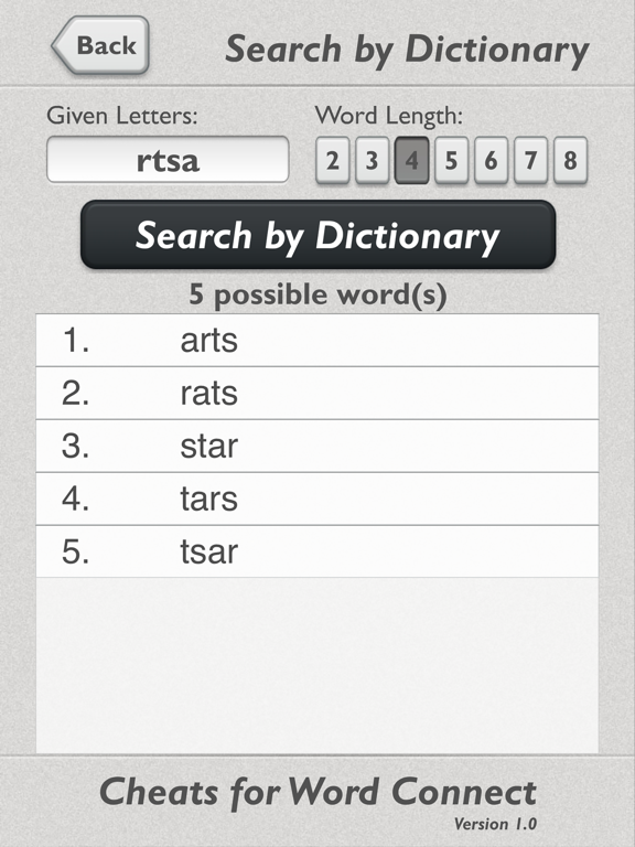 Screenshot #5 pour Cheats for Word Connect