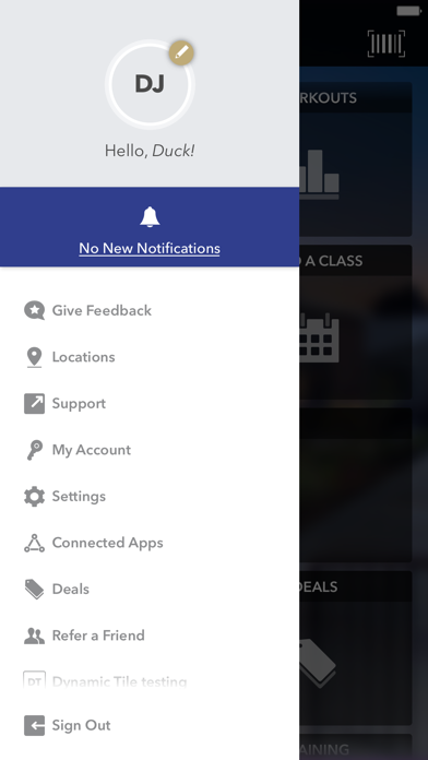 Washington Golf & CC Fit iPhone screenshot 4 - Sports app