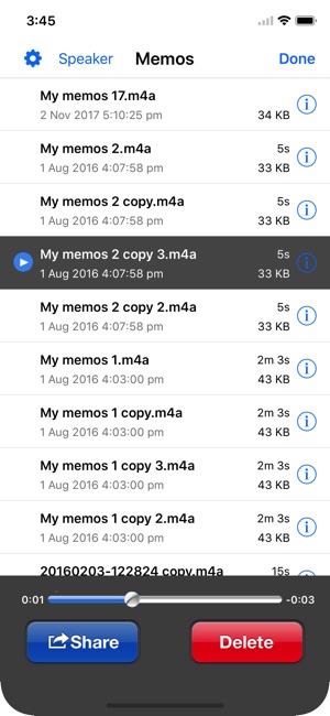 My Memos - The Voice Recorder(圖2)-速報App