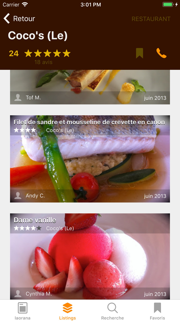 Tamaa - Restaurants in Tahiti