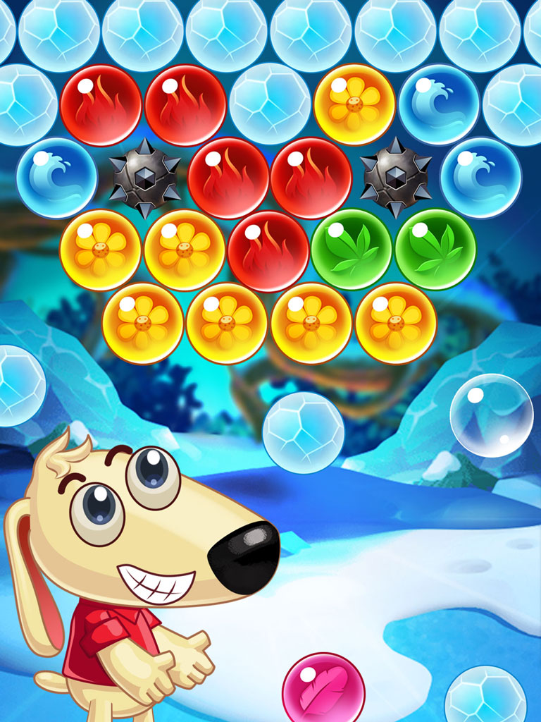 Rescue snoopy - bubble pop