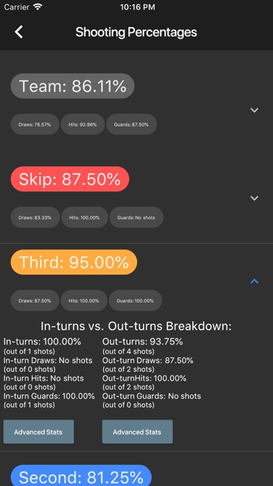 Curling Analytics screenshot 4