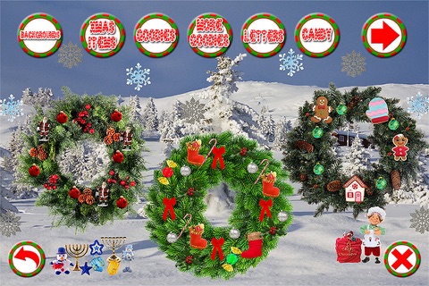 Christmas Tree & Snowman Maker screenshot 4