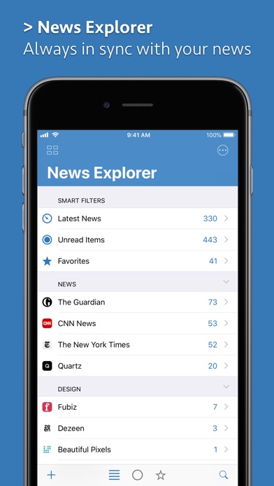 News Explorer screenshot1