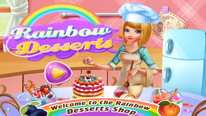 Screenshot #1 pour Rainbow Desserts Cooking Shop!