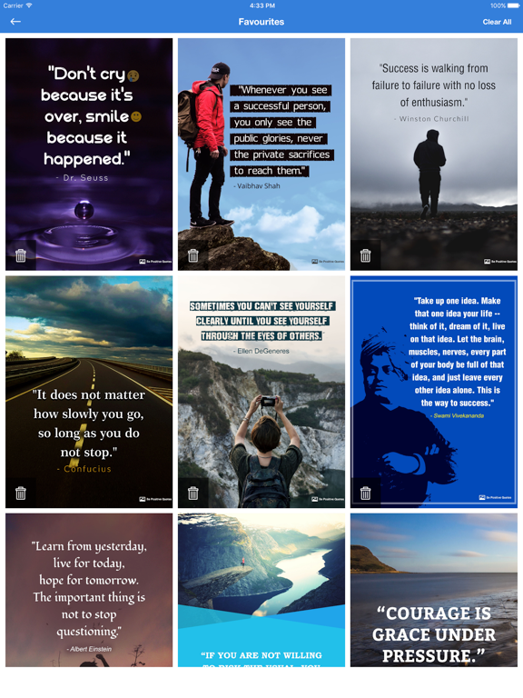 Screenshot #6 pour Be Positive Quotes - Daily