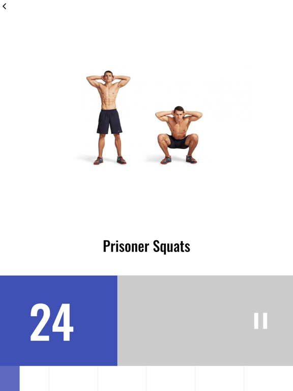 30 Day Ab & Squat Challenge iPad screenshot