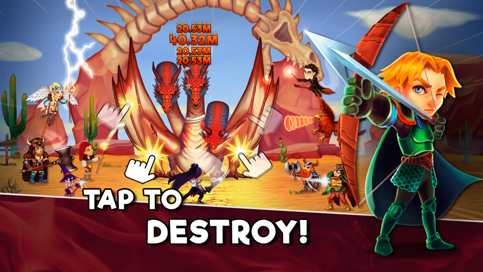Tap Dragons - Clicker Heroes RPG Game - 1.0 - (iOS)