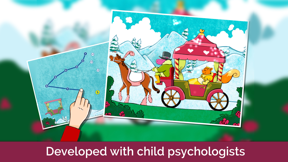 Connect the dots for toddlers+ screenshot
