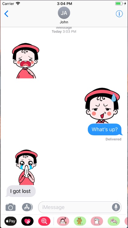 Layla - Cute Girl Emoji GIFs screenshot-3