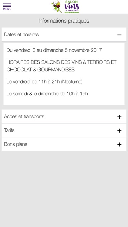 Le Salon Vins et Terroirs 2017 screenshot-3