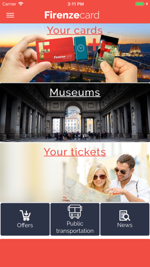 Firenzecard app