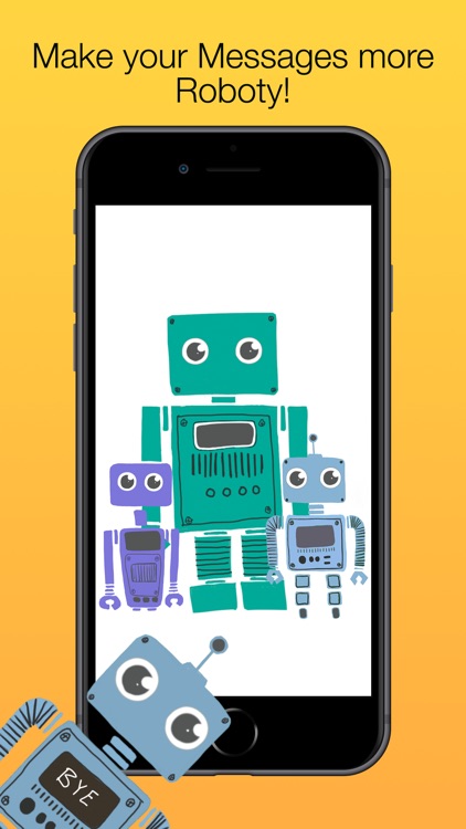 Robot Family - Stickers