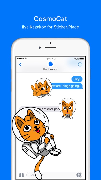Cosmo Cat Stickers