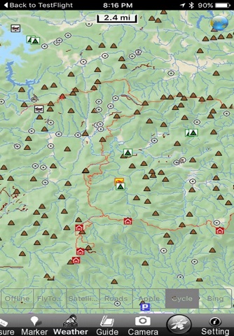 Chattahoochee National Forest - GPS Map Navigator screenshot 2