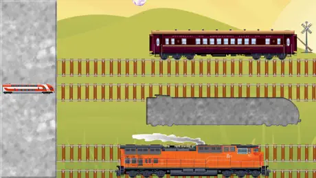 Toy Train Puzzles for Toddlers