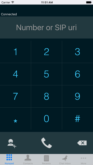 Screenshot #1 pour Net2PointVoIP