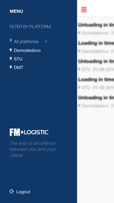 How to cancel & delete FM Logistic from iphone & ipad 2