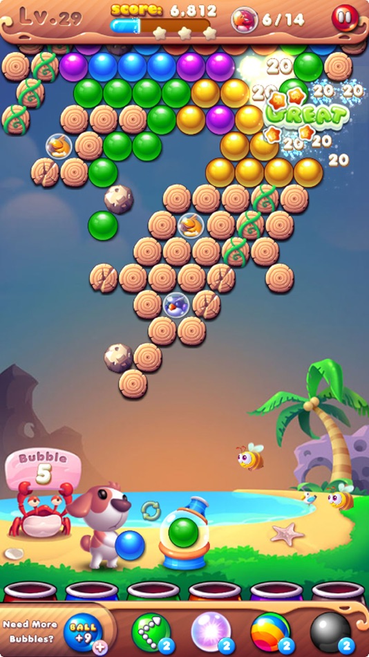 #3. Bubble Bird Rescue 3 (iOS) 由: Ezjoy