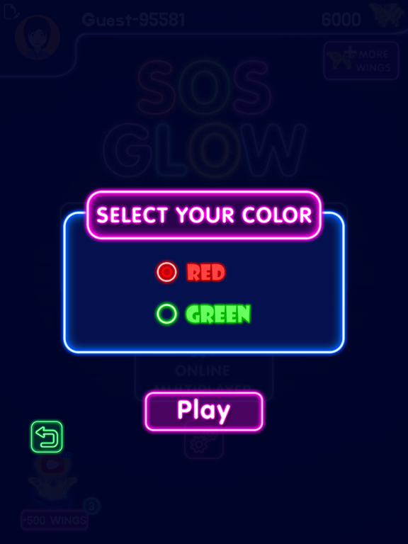 Screenshot #6 pour SOS Glow: Online Multiplayer