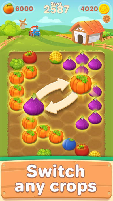 Screenshot #3 pour Crop Crops: Match 5 Game