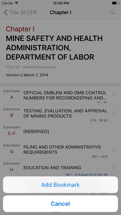 30 CFR by LawStack